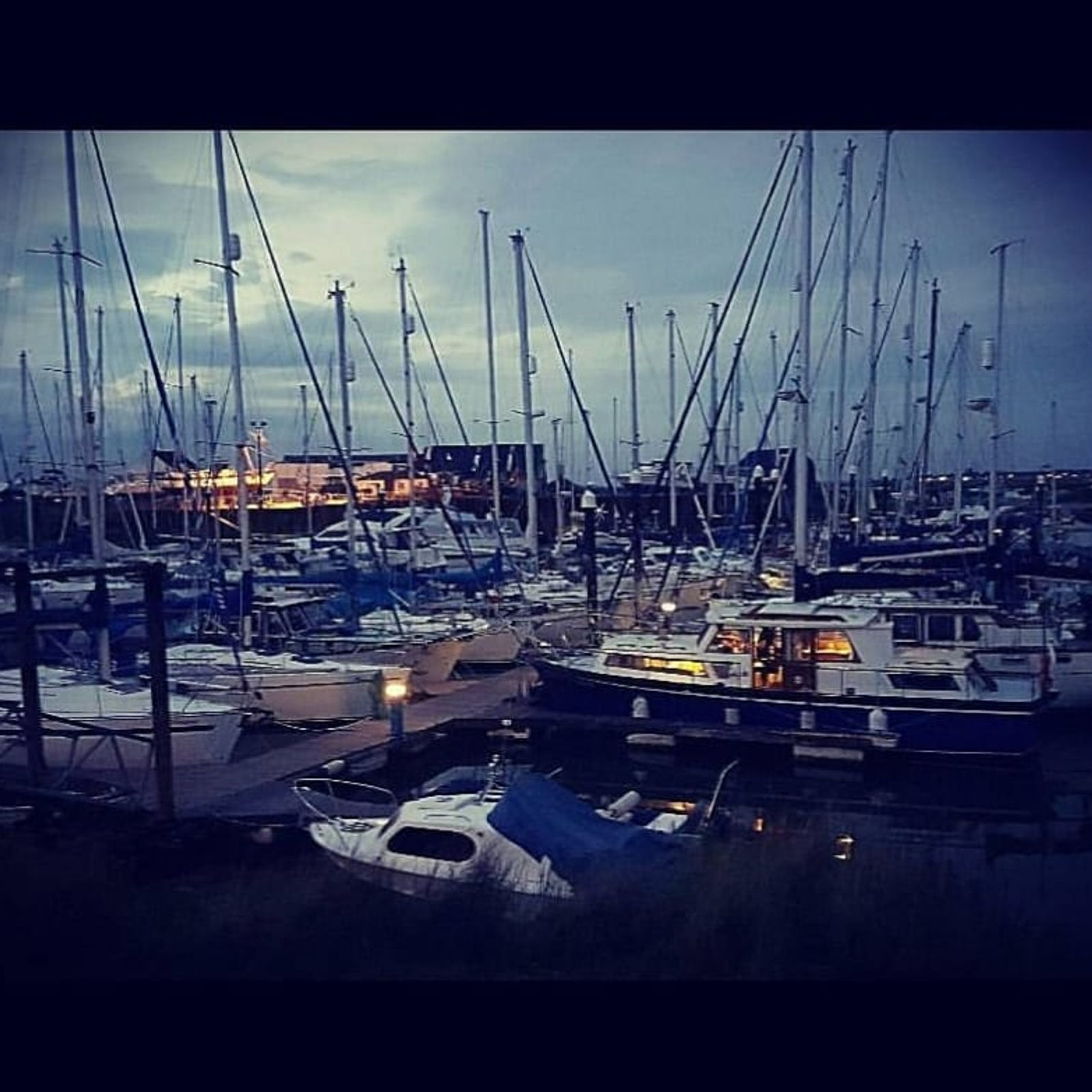 Views of Tollesbury Marina